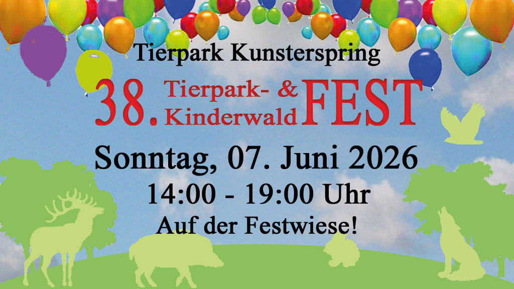 Der Tierpark lädt zum Tierpark- und Kinderwaldfest ein!